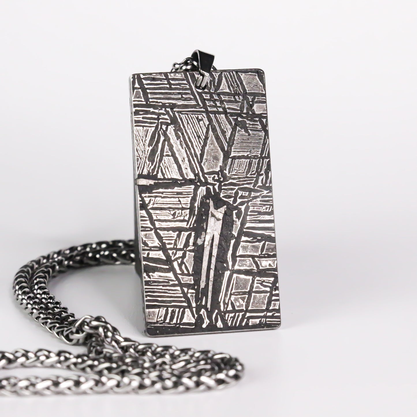 Raw Aletai Meteorite Pendant – Timeless Stone of the Stars