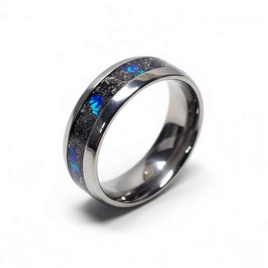 Eclipse Core - Titanium x Meteorite Dust & Opal