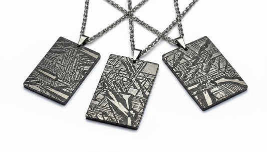 Raw Aletai Meteorite Pendant – Timeless Stone of the Stars