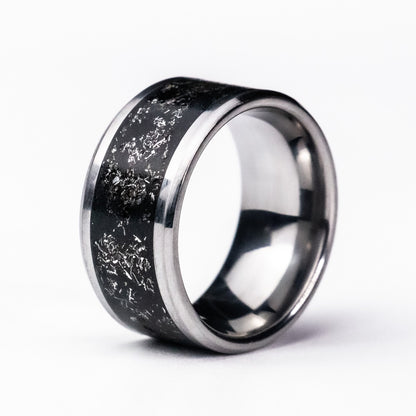 The Comet Beast - 10 or 12mm Tungsten Ring