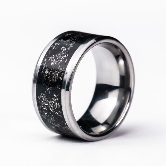The Comet Beast - 10 or 12mm Tungsten Ring