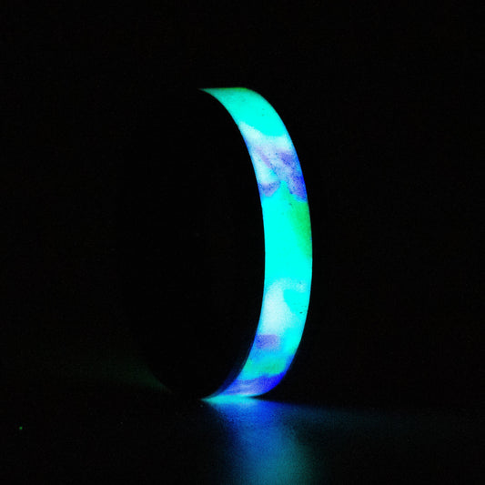 The Milky Way - 8mm Black Ceramic Ring