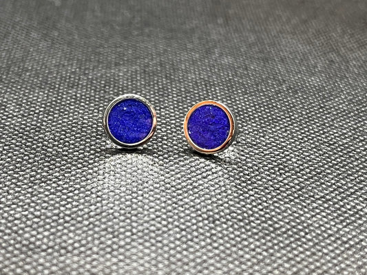 Lapis Lazuli Earrings 8mm