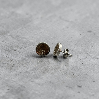 Meteorite Dust Earrings