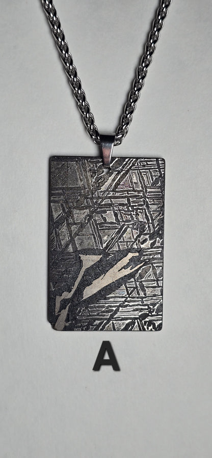 Raw Aletai Meteorite Pendant – Timeless Stone of the Stars