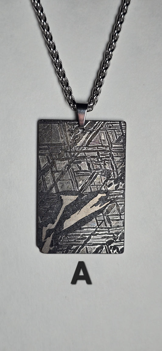 Raw Aletai Meteorite Pendant – Timeless Stone of the Stars