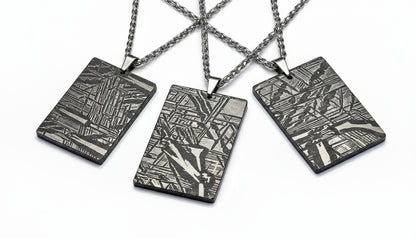 Raw Aletai Meteorite Pendant – Timeless Stone of the Stars