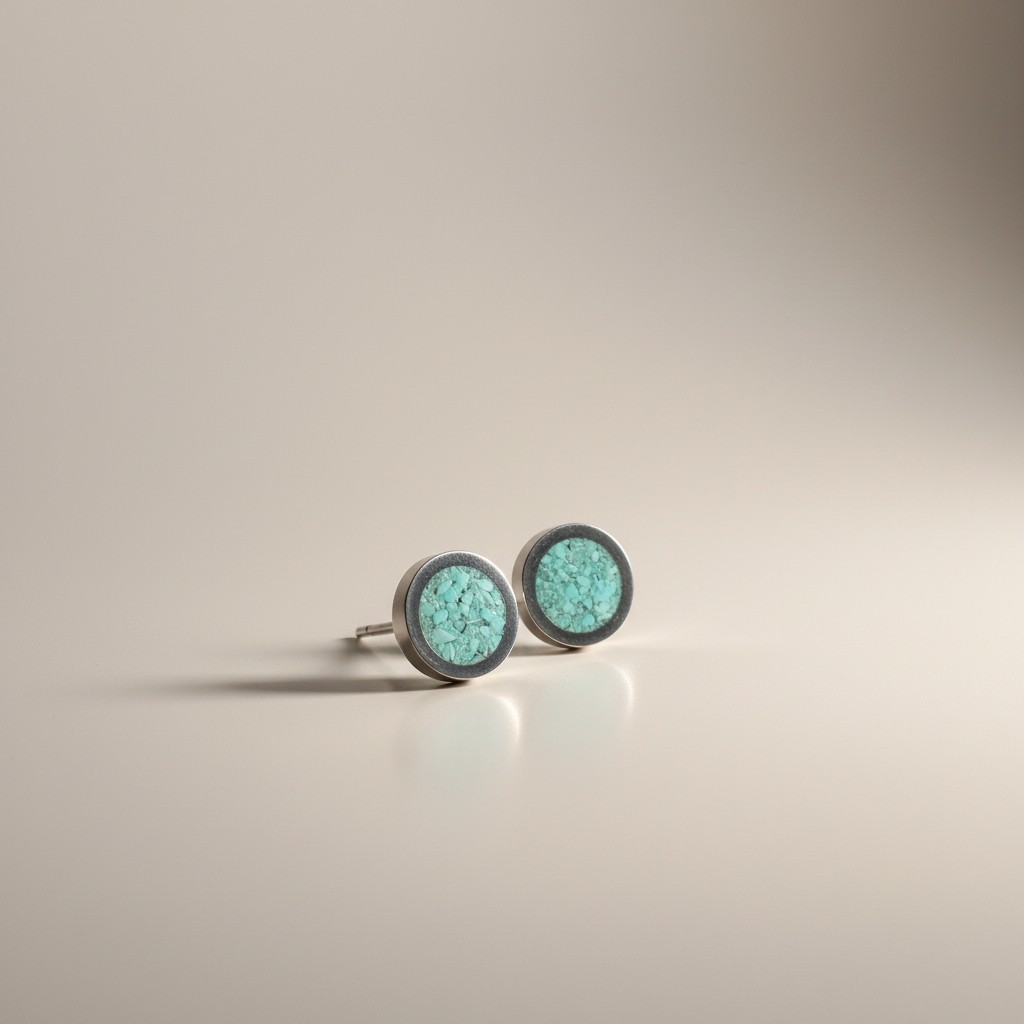 Turquoise Stud Earrings