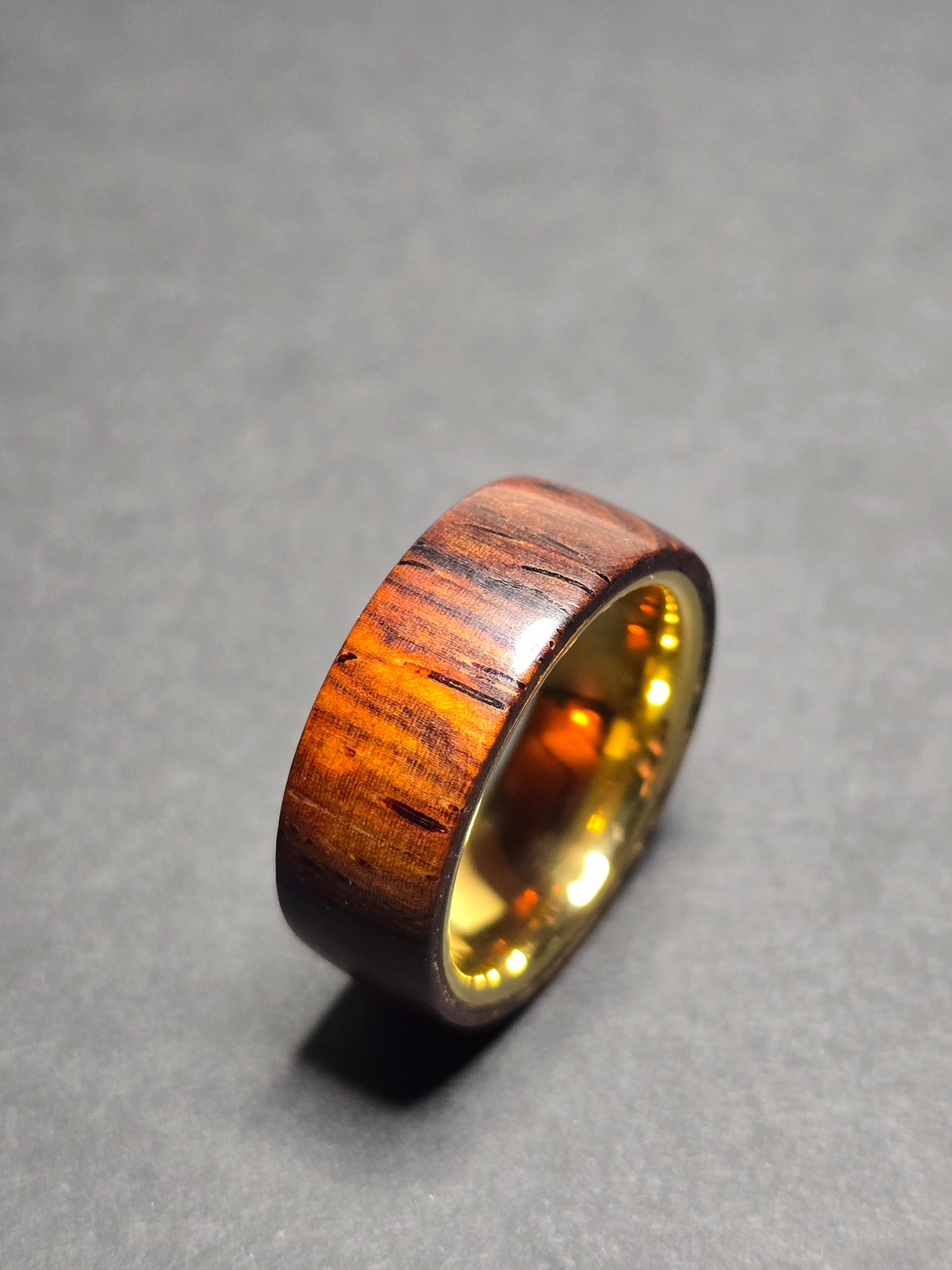 Brazilian Rosewood 24kt Gold Liner
