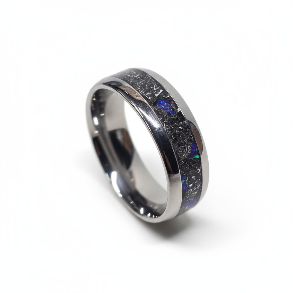 Eclipse Core - Titanium x Meteorite Dust & Opal
