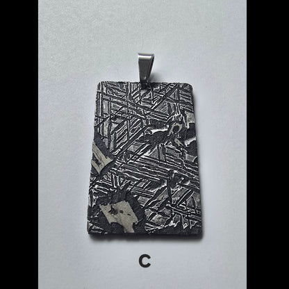 Raw Aletai Meteorite Pendant – Timeless Stone of the Stars