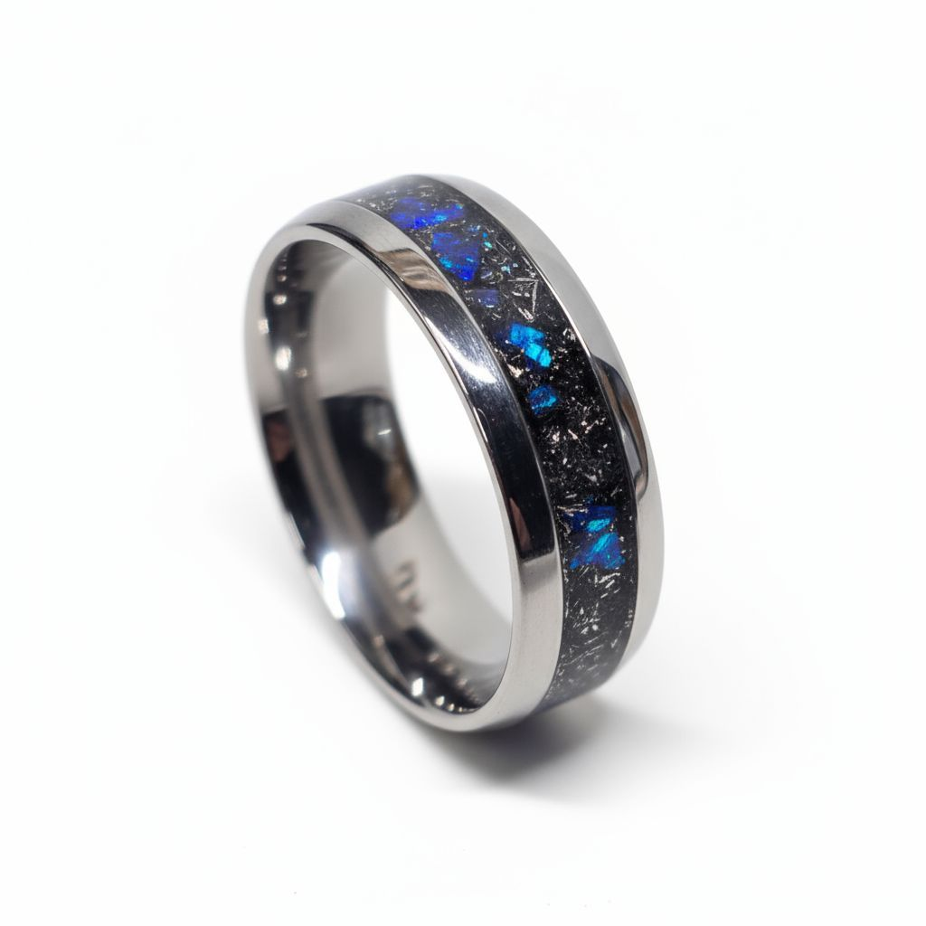 Eclipse Core - Titanium x Meteorite Dust & Opal