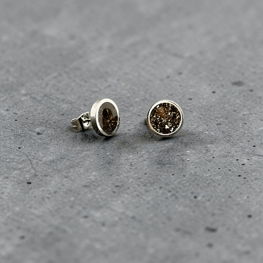Meteorite Dust Earrings