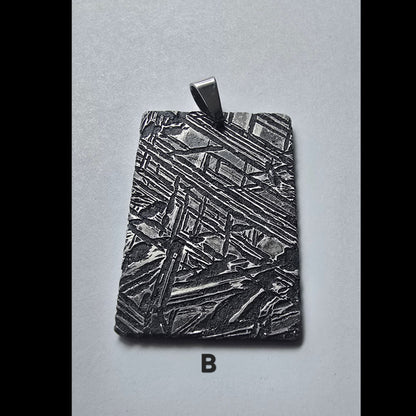 Raw Aletai Meteorite Pendant – Timeless Stone of the Stars
