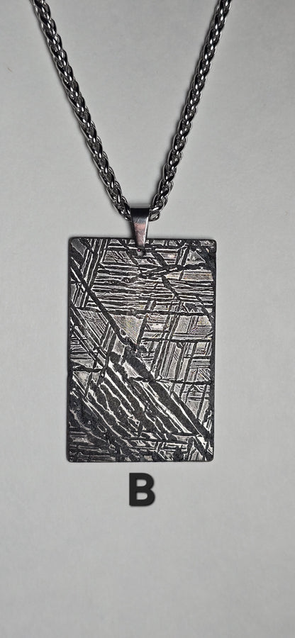 Raw Aletai Meteorite Pendant – Timeless Stone of the Stars